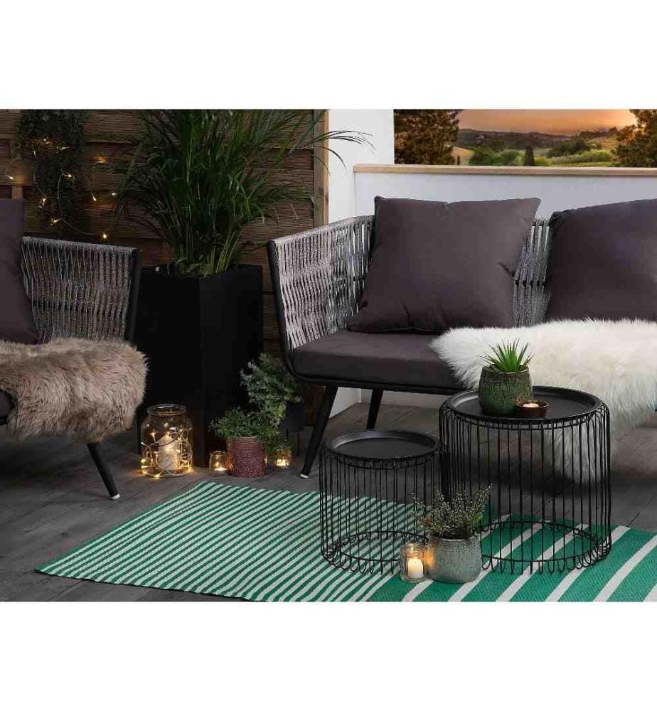 Tapis d'extérieur HALDIA Vert 90 x 180 cm