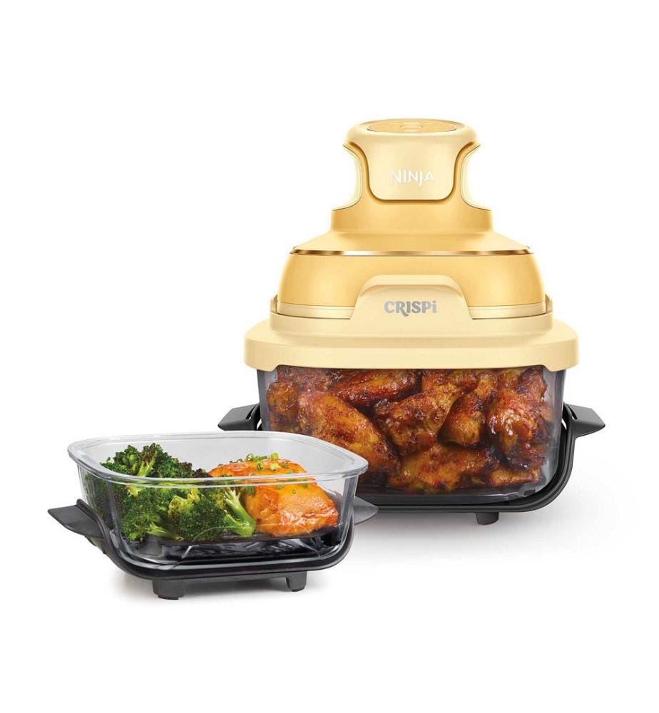 Friteuse à air chaud portable 1700 W - Jaune