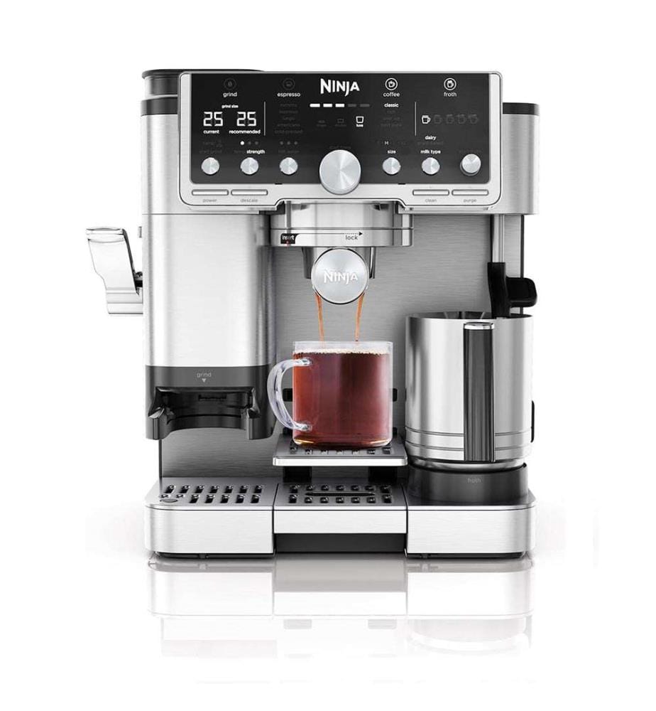 Machine à café Ninja Luxe Café Premier - Argenté, Noir