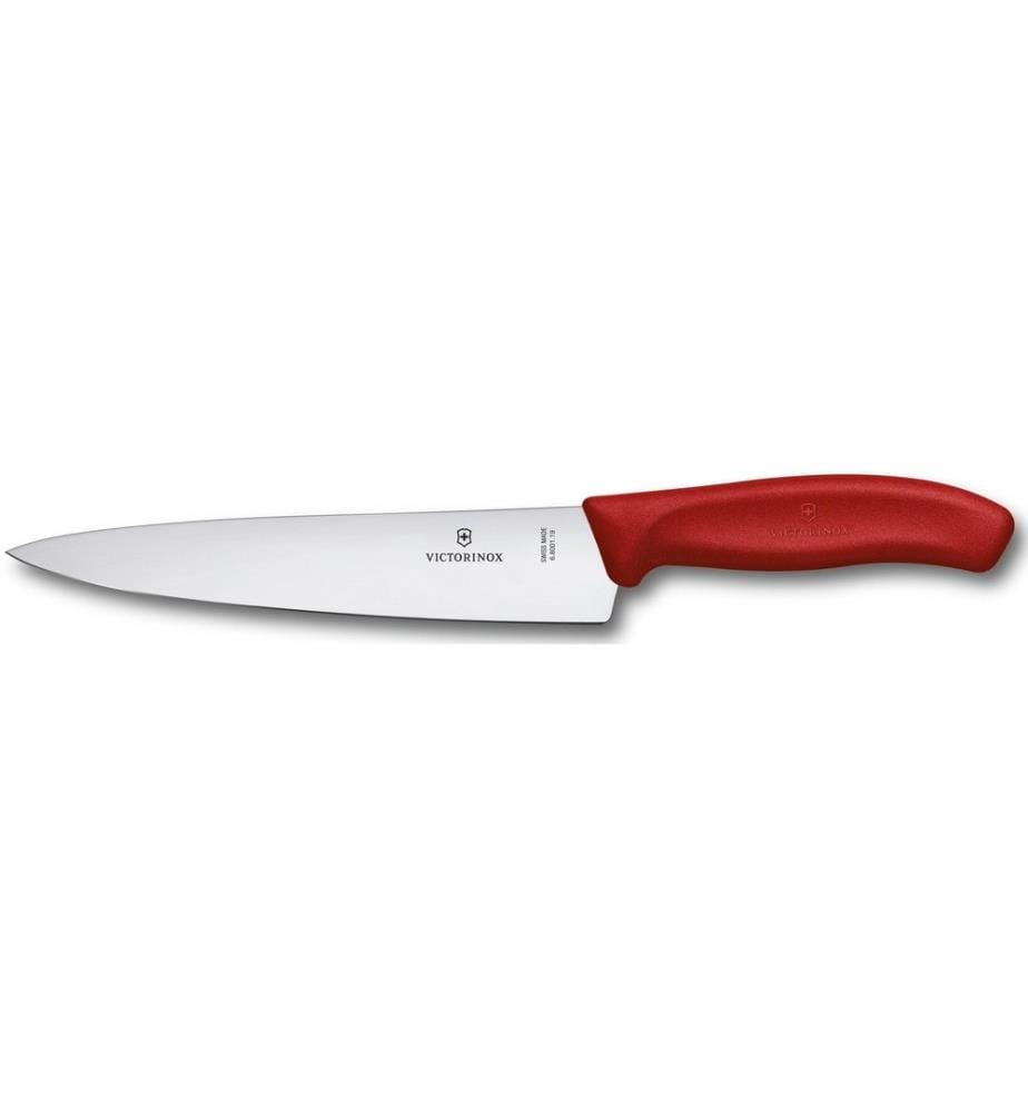 VICTORINOX - Couteau trancheur Swiss Classic Rouge/Argenté