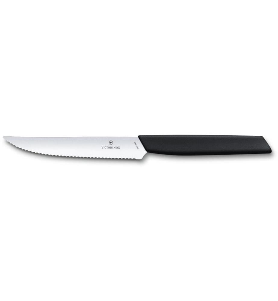 VICTORINOX - Couteau à steak Swiss Modern 1 Pièce/s, Noir