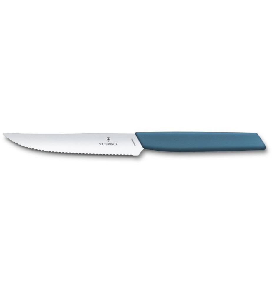 VICTORINOX - Couteau à steak Swiss Modern 1 Pièce/s, Bleu
