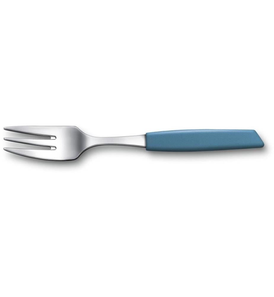 VICTORINOX - Fourchette à gâteau Swiss Modern 1 Pièce/s, Bleu