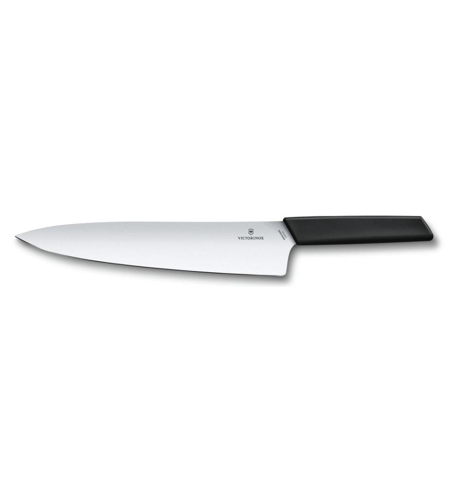 VICTORINOX - Couteau trancheur Swiss Modern 25 cm, Noir