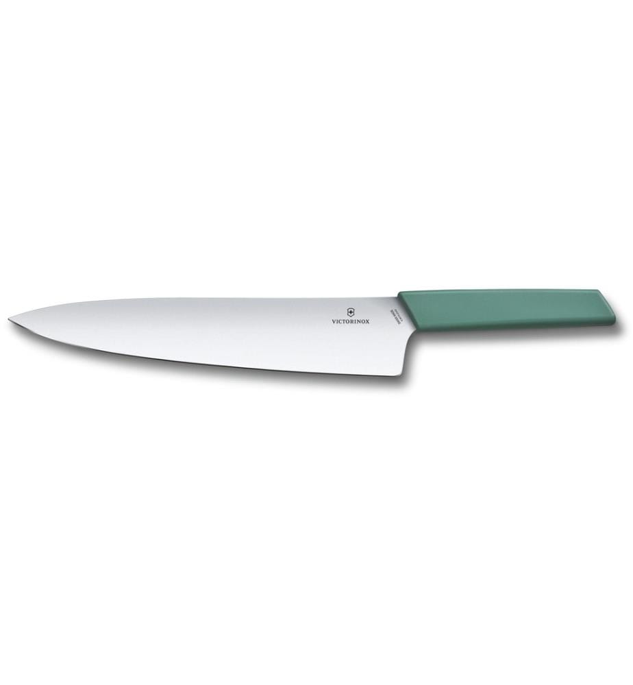 VICTORINOX - Couteau trancheur Swiss Modern 25 cm, Sage