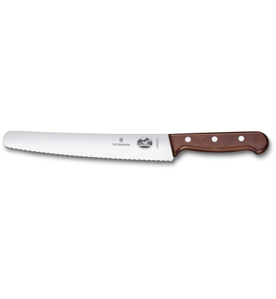 VICTORINOX - Couteau à pain 22 cm Brun