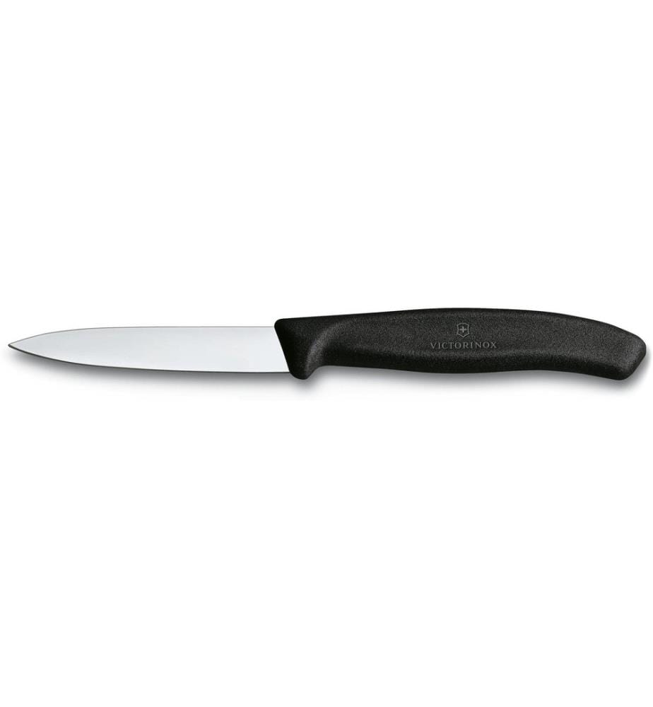 VICTORINOX - Couteau à légumes 8 cm, noir