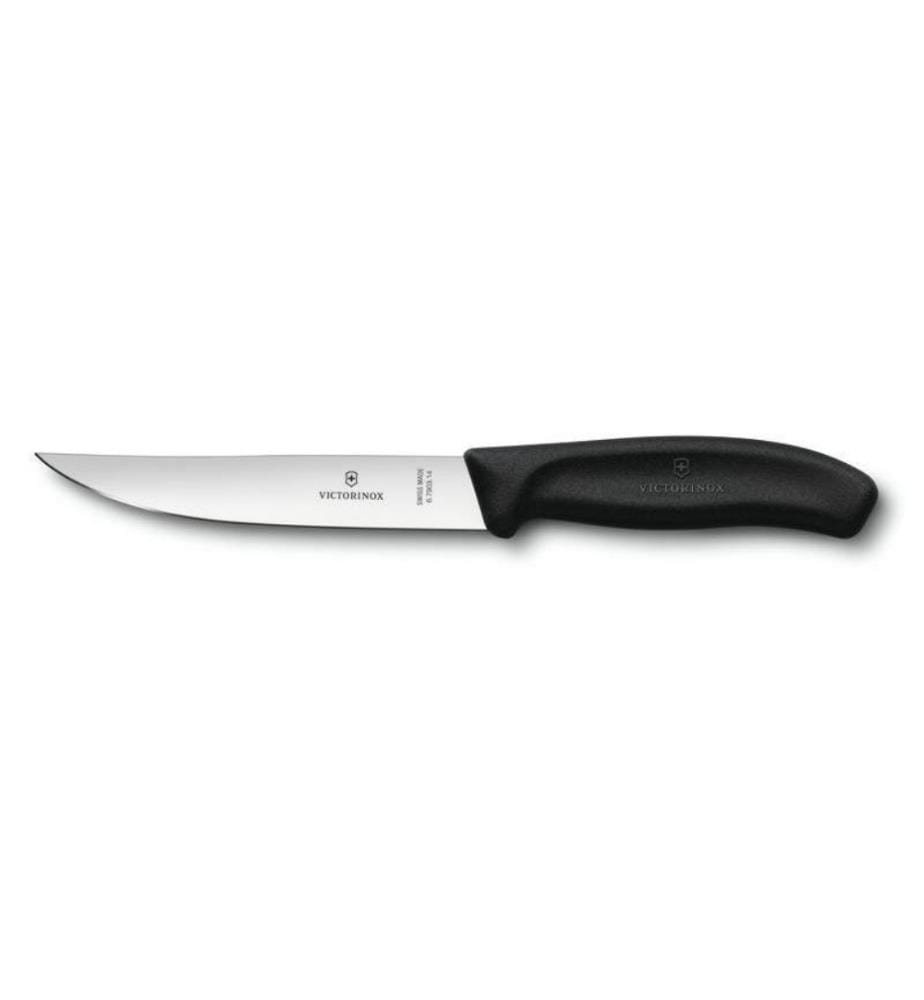 VICTORINOX - Couteau à steak Swiss Classic Grand, 1 Pièce/s, Noir
