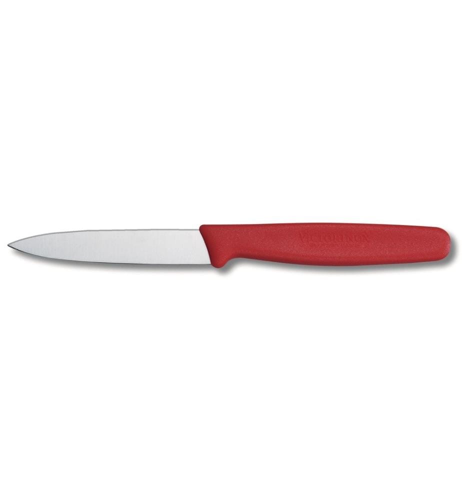 VICTORINOX - Couteau à légumes 8 cm, rouge
