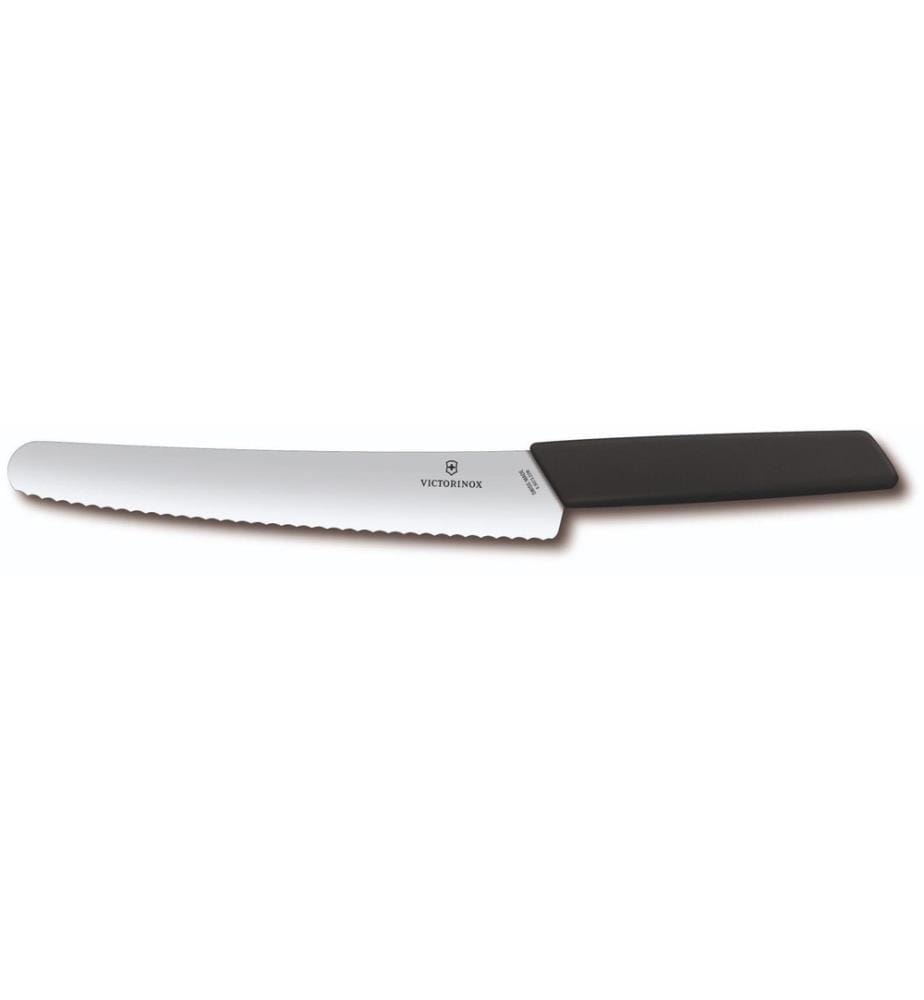 VICTORINOX - Couteau à pain Swiss Modern Noir