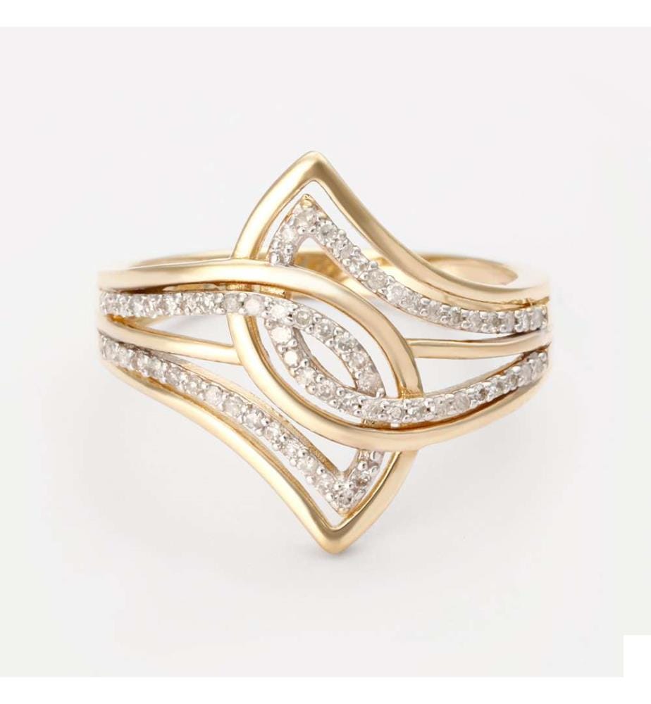Bague "Éclat de Vie" - Or Jaune
