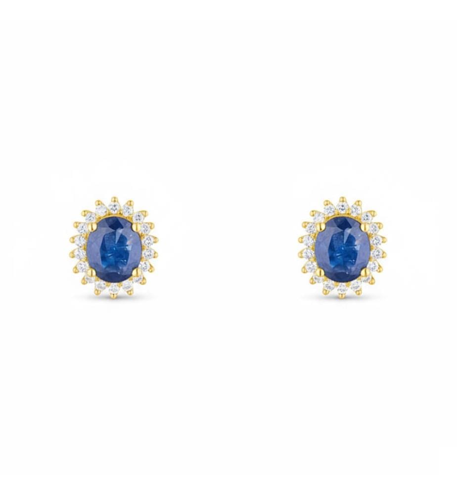 Boucles d'oreille "Abra" Diamants - Or Jaune