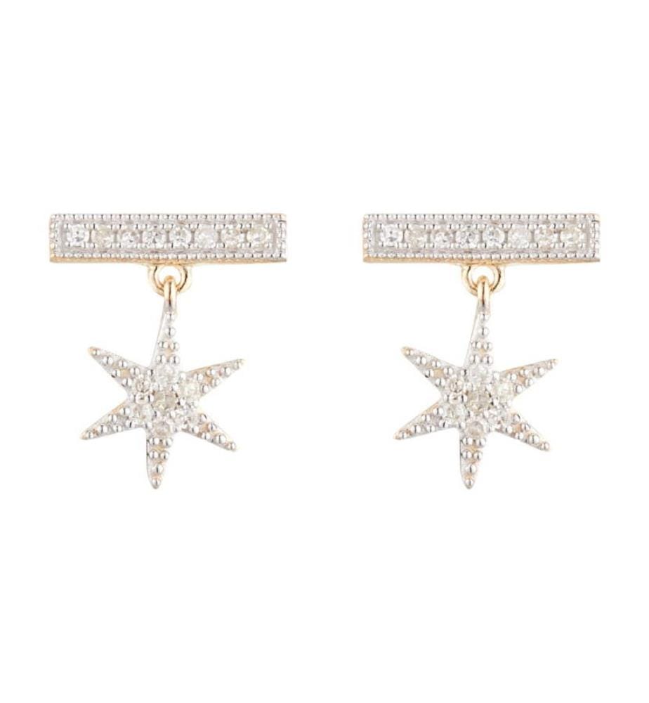 Boucles doreilles Stuga - Or Jaune 375/1000