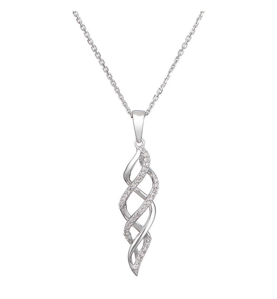 Pendentif L'Enchantement - Argenté 375/1000