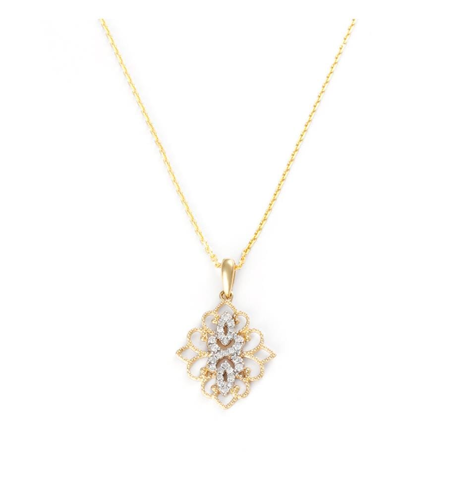Pendentif Reflet d'Amour - Or Jaune 375/1000