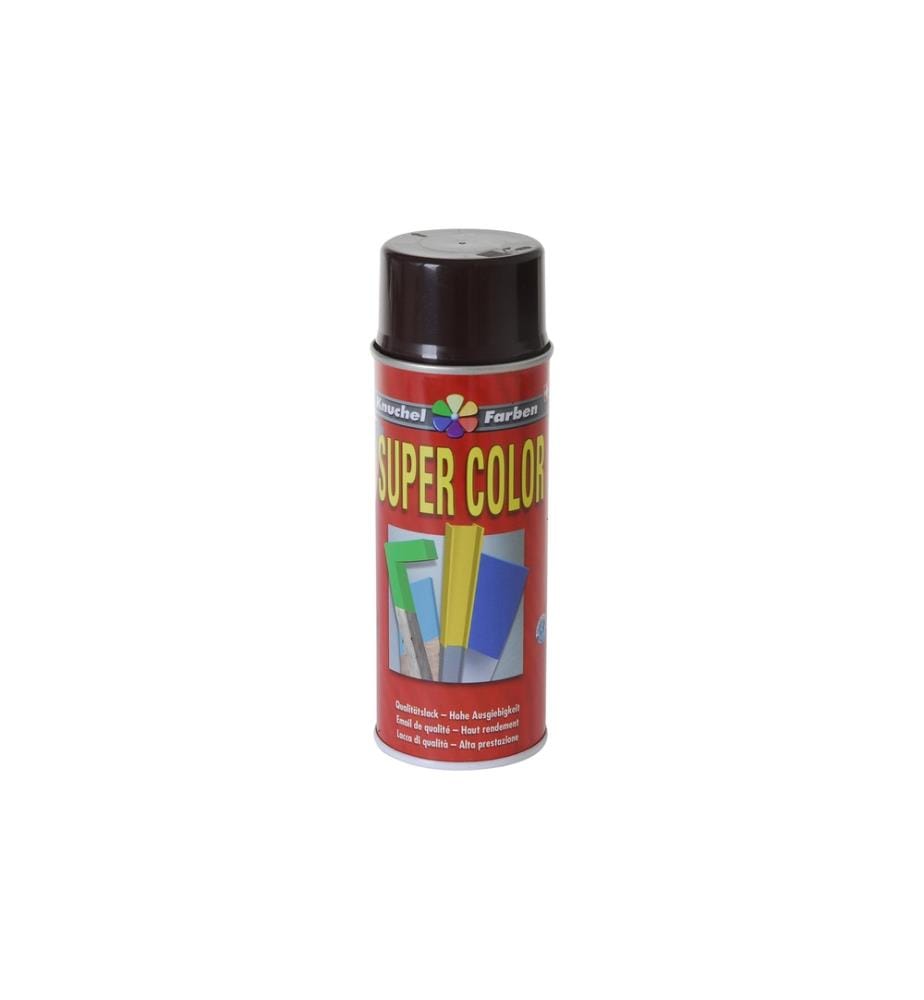 Knuchel - Spray de peinture Super Color 400 ml brun chocolat 8017