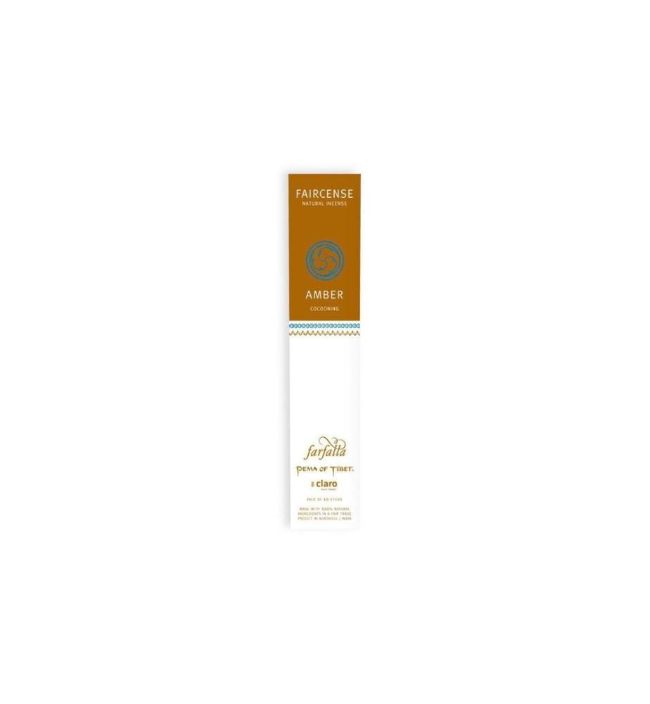 Farfalla - Bâtons dencens Cocooning Ambre 10 pièces