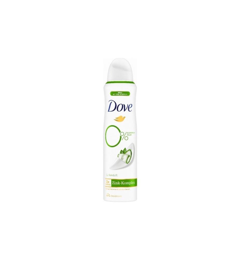 6x Déodorant Spray Concombre 0% - 150 ml
