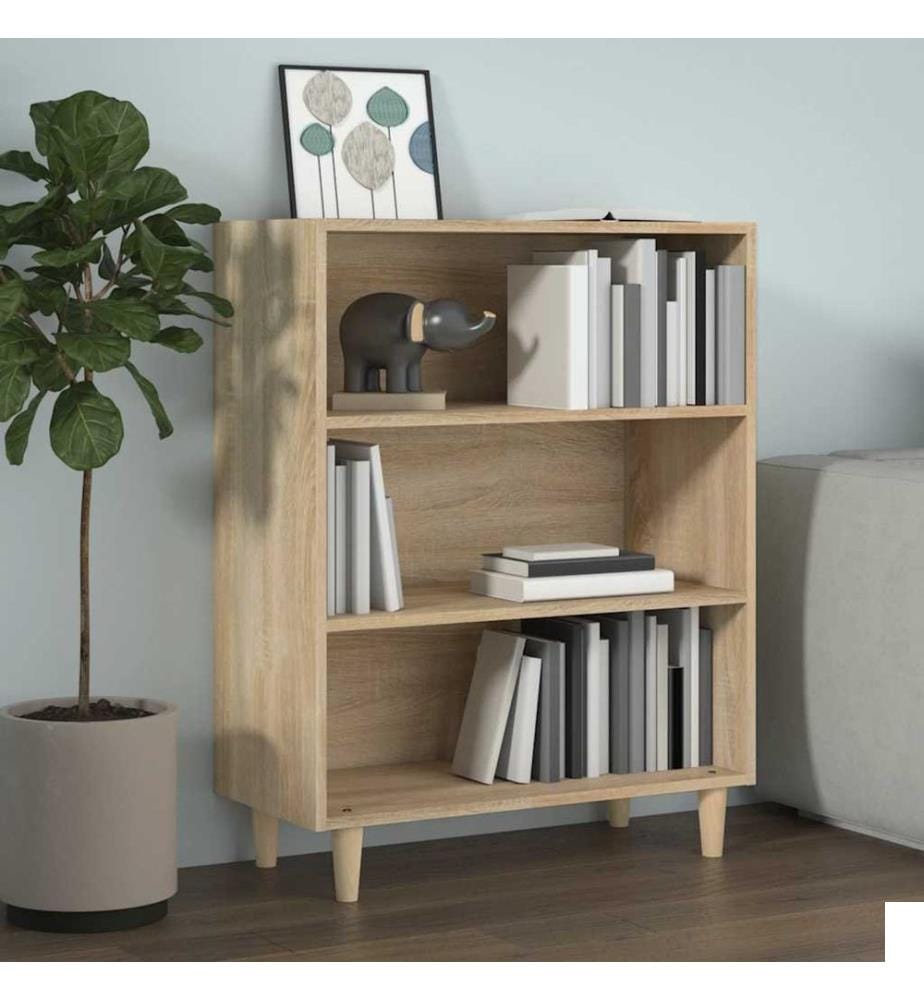 Buffet Chêne sonoma 69,5x32,5x90 cm Bois d'ingénierie