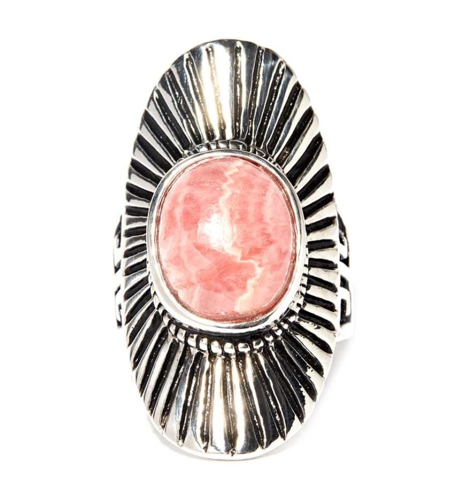 Bague Simpira Rhodochrosite - Argenté