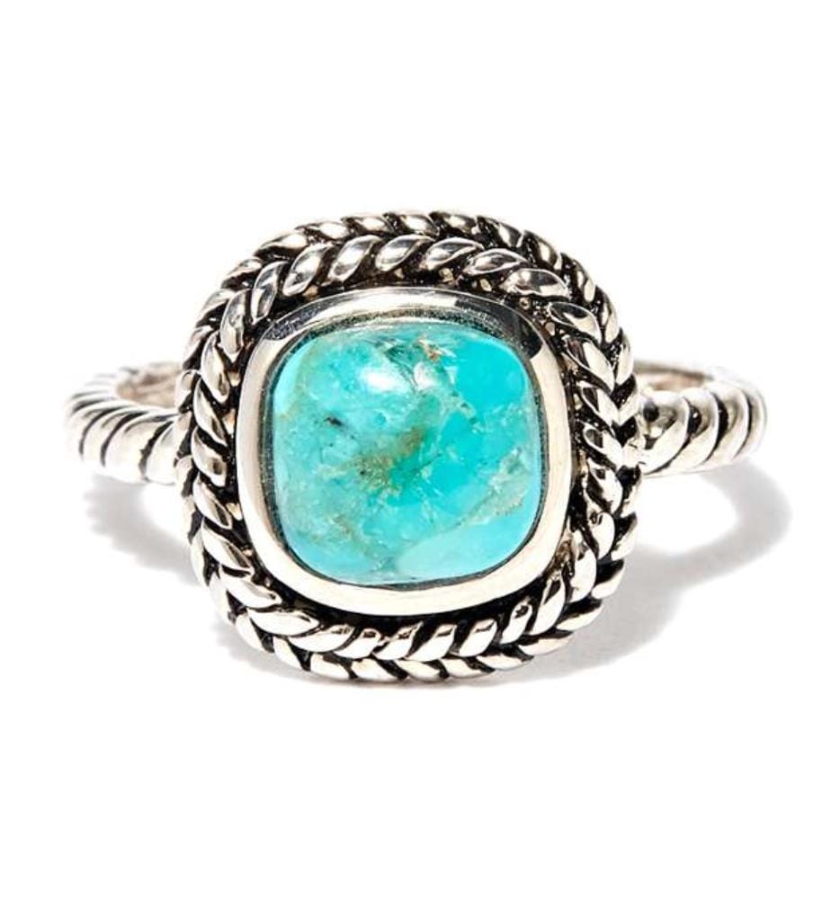 Bague Kalinin Turquoise - Argenté