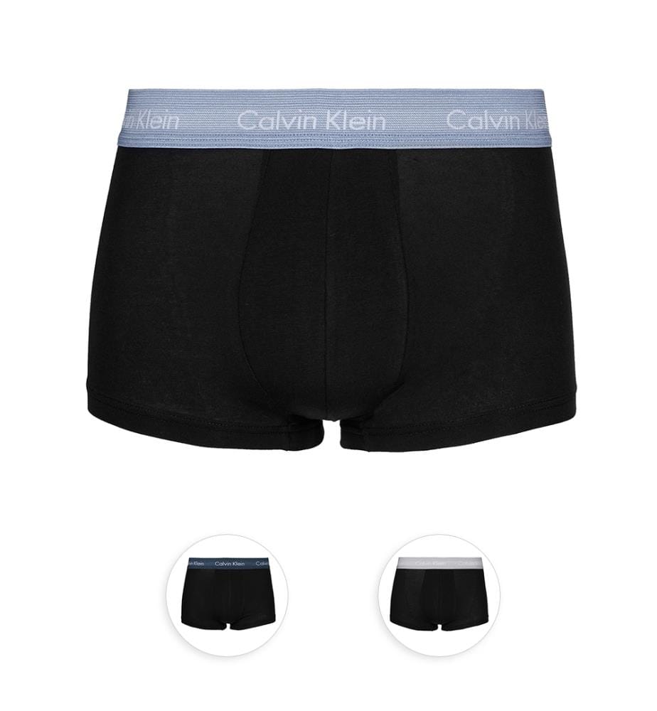 Pack de 3 Boxers Low Rise Trunks Cotton Stretch