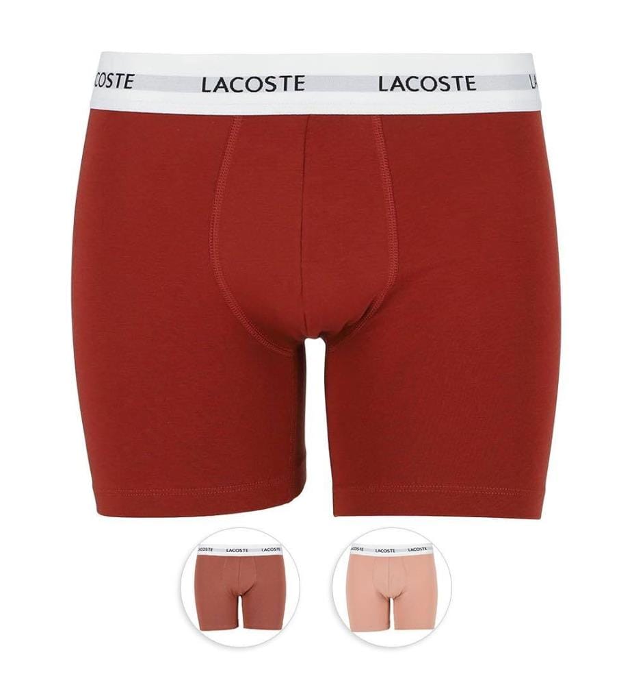 Pack de 3 Boxers Longs Coton Stretch - 3 Coloris