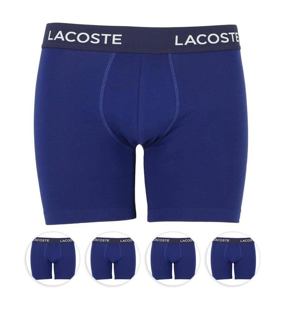 Pack de 5 Boxers Courts Coton Stretch - Noir