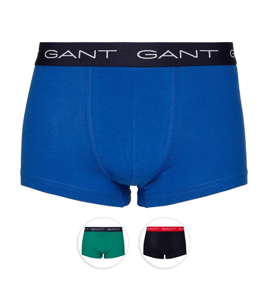 Pack de 3 Boxers - Bleu Lapis