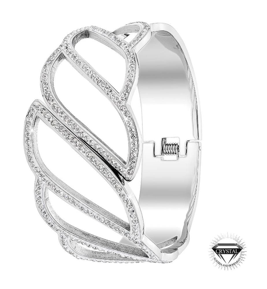 Bracelet en acier inoxydable - Argenté