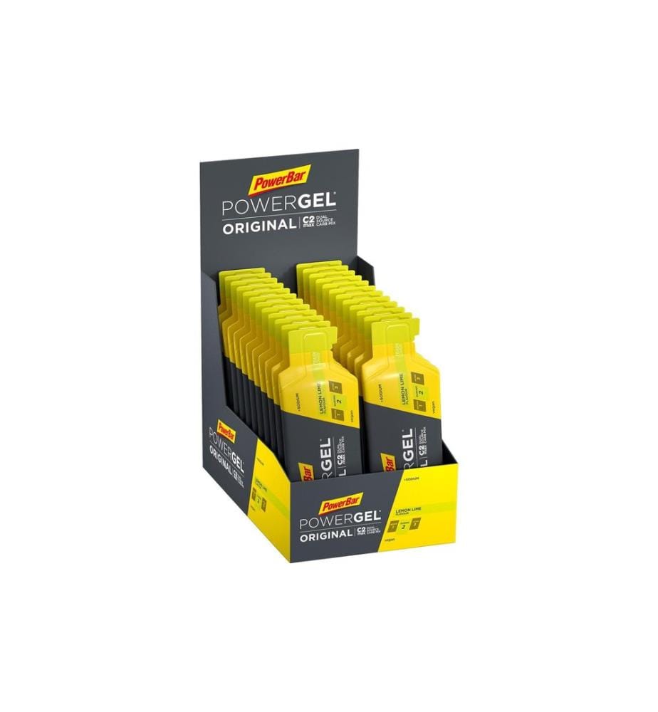 PowerBar - Nourriture sous forme de gel PowerGel Original, Lemon Lime