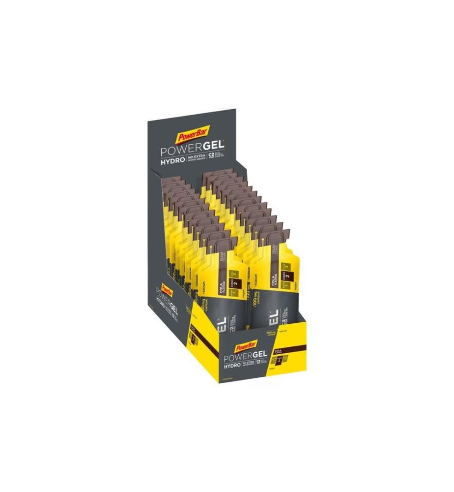 PowerBar - Nourriture sous forme de gel PowerGel Hydro, Cola 24 x 67 ml
