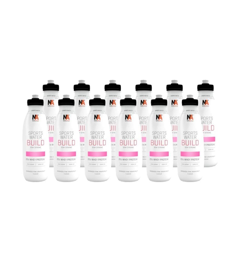 NUTRIATHLETIC - Boisson sportive Sports Water Build 12 x 500 ml
