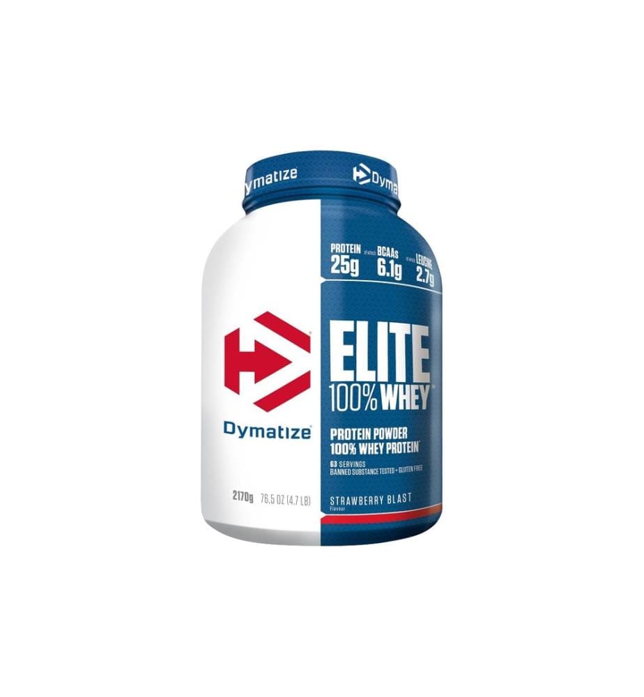 Dymatize - Poudre Elite Whey Fraise 2170 g