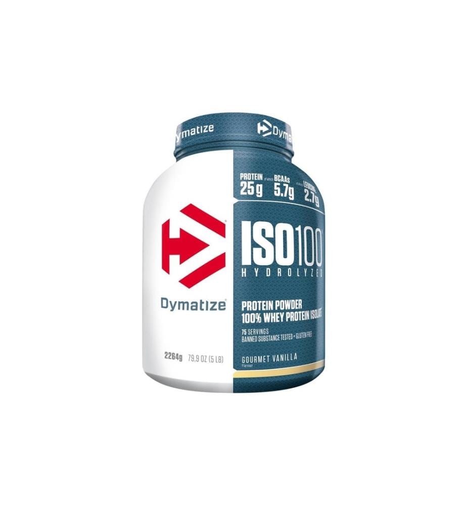 Dymatize - Poudre ISO 100 Hydrolyzed vanille 2264 g