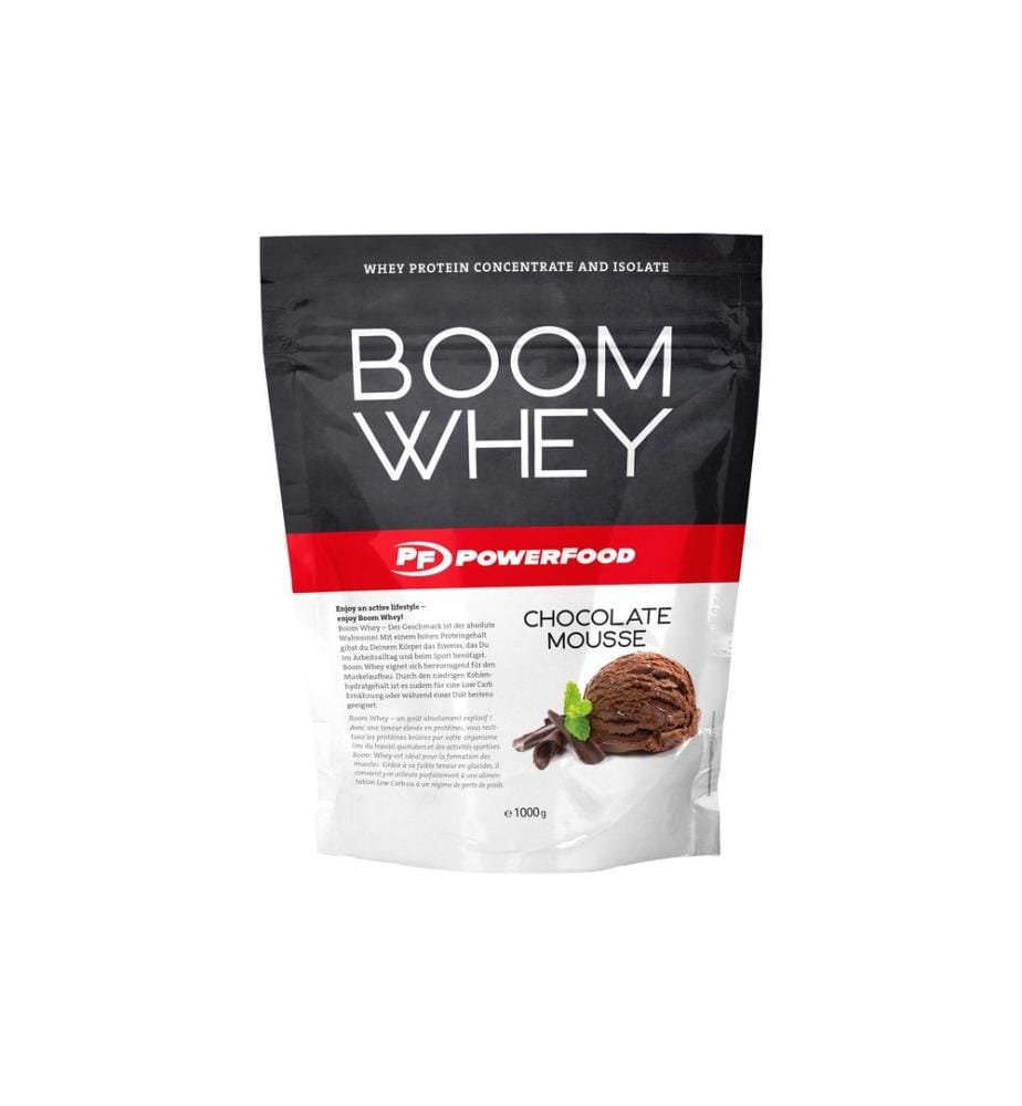 PowerFood One - Poudre One Boom Whey chocolat 1000 g