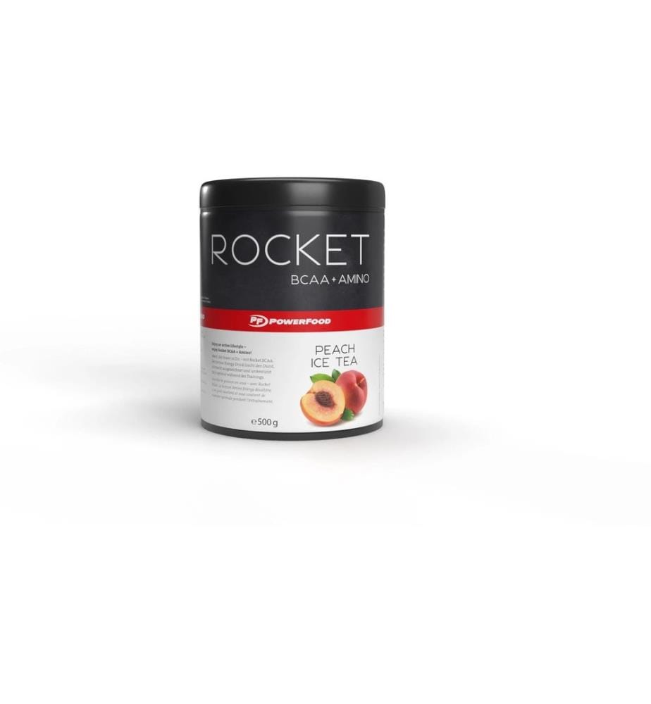 PowerFood One - Poudre One Rocket BCAA Pêche 500 g