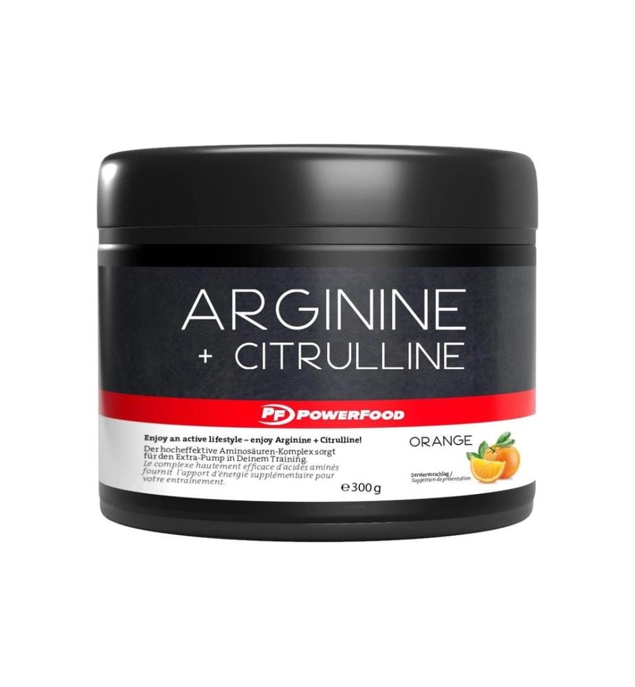 PowerFood One - Poudre One Arginine + Citrulline Orange 300 g
