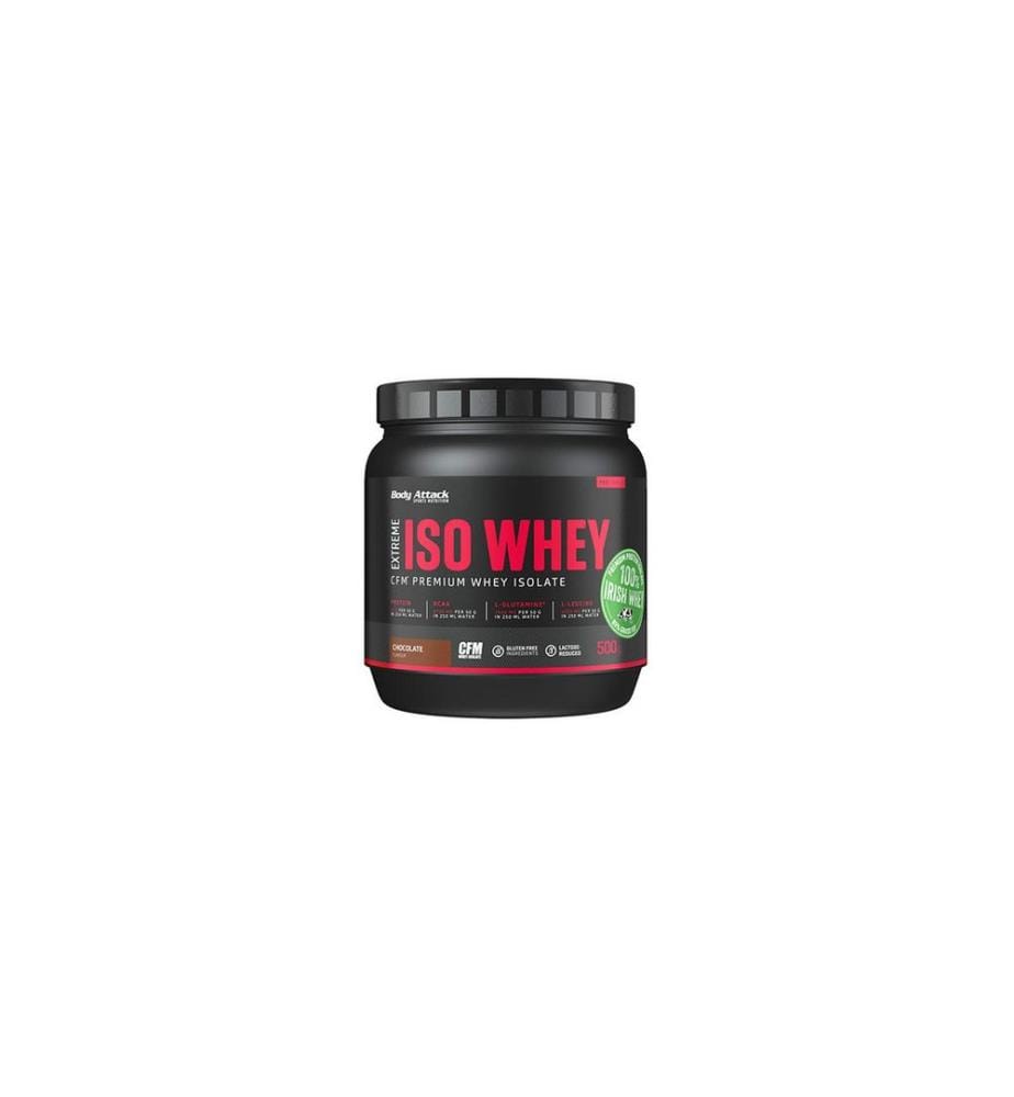 Body Attack - Poudre Extreme Iso Whey Professional chocolat 500 g