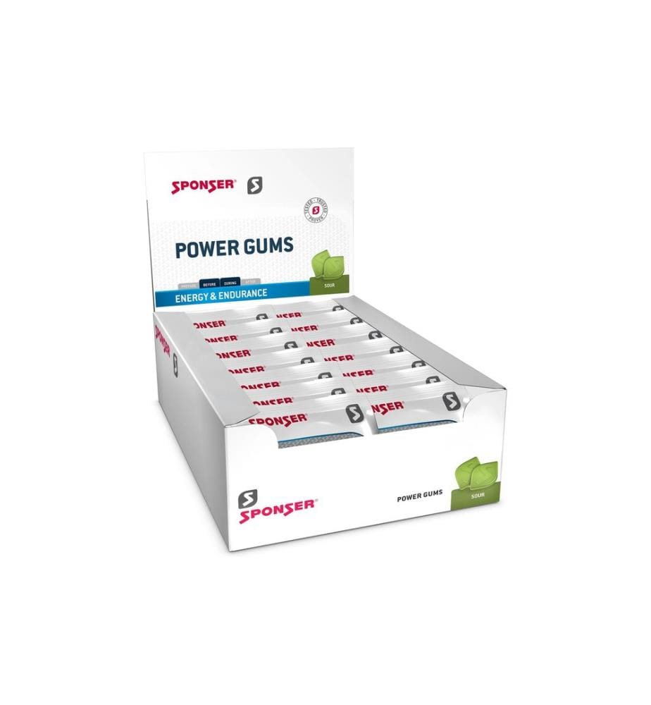 Sponser Power Gums Sour 20 x 75 g