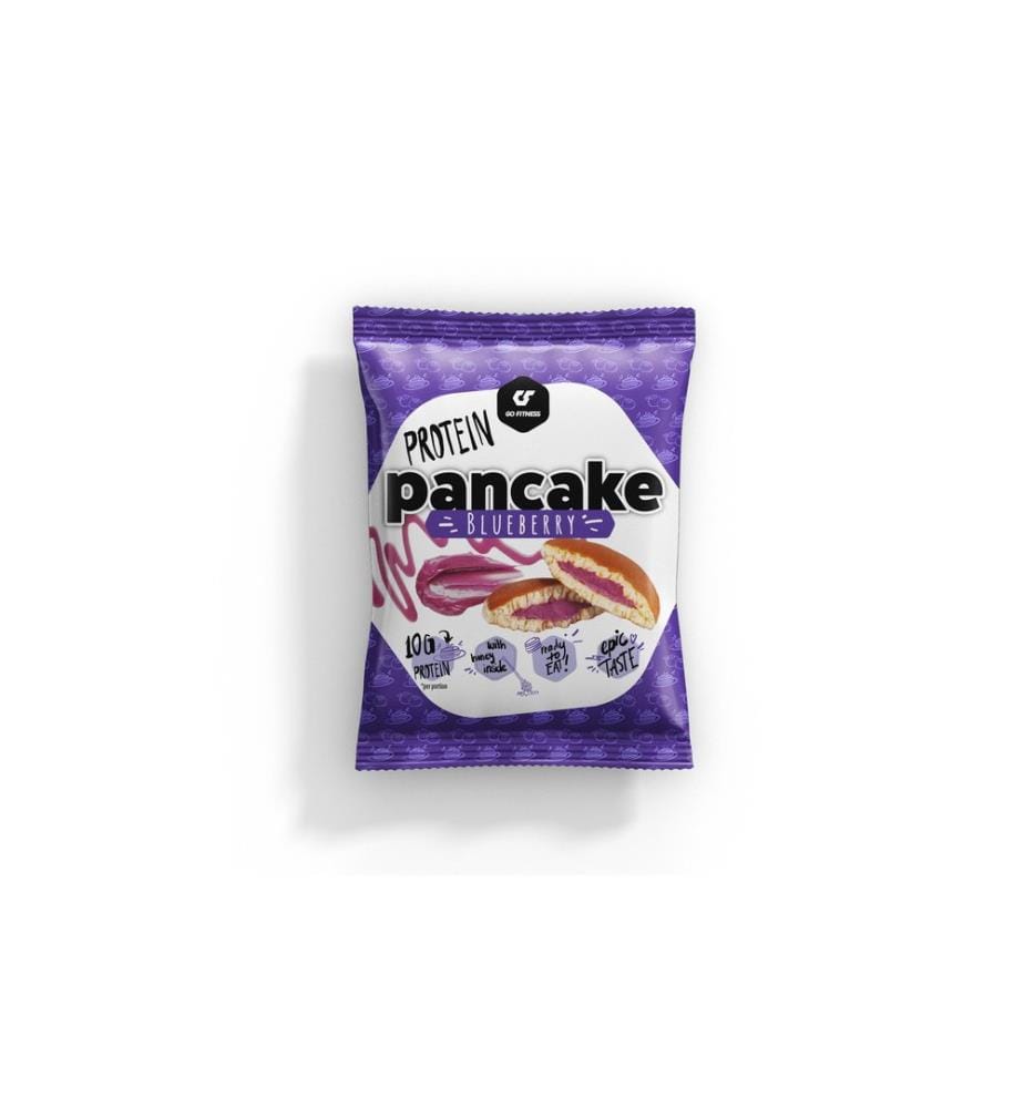 Go Fitness - Nutrition Protein Pancake 1 x 50 g, Myrtilles