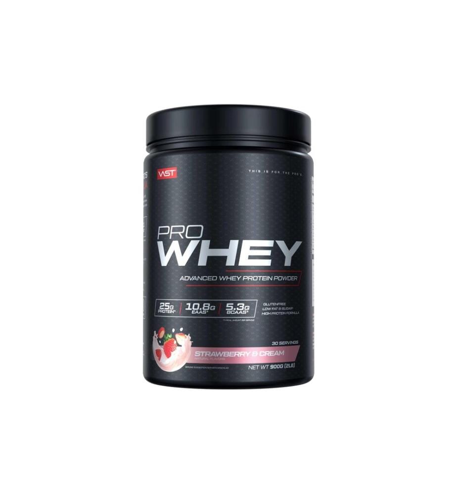 VAST - Poudre Par boîte de Whey: 900g, Framboises et crème
