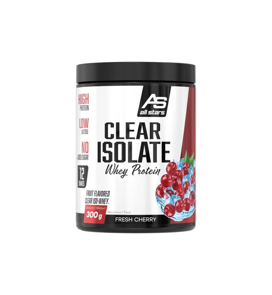 All Stars - Poudre Clear Isolate Whey Protein Cerise 300 g