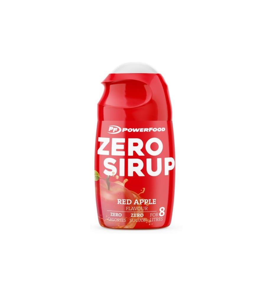 PowerFood One - Sirop zéro 65 ml, Red Apple