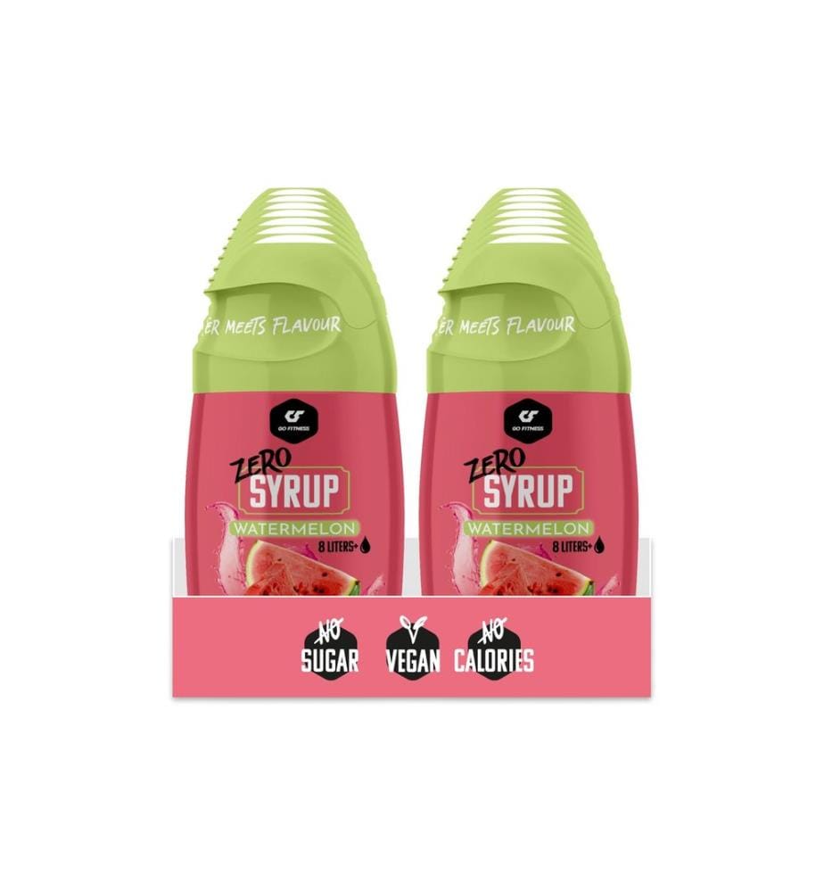 Go Fitness - Sirop Zéro - 16 x 65 ml Pastèque 1040