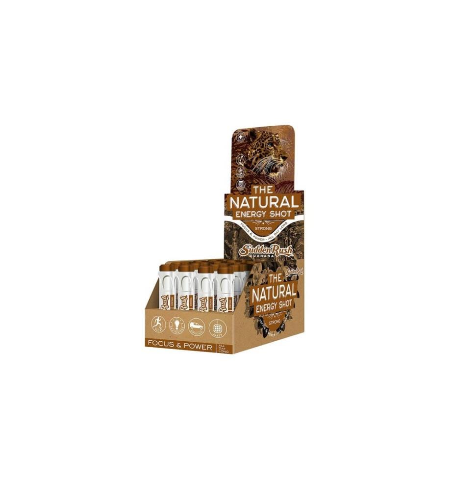 SuddenRush - Shot Strong Guarana Natural Energy 24 x 1500 mg