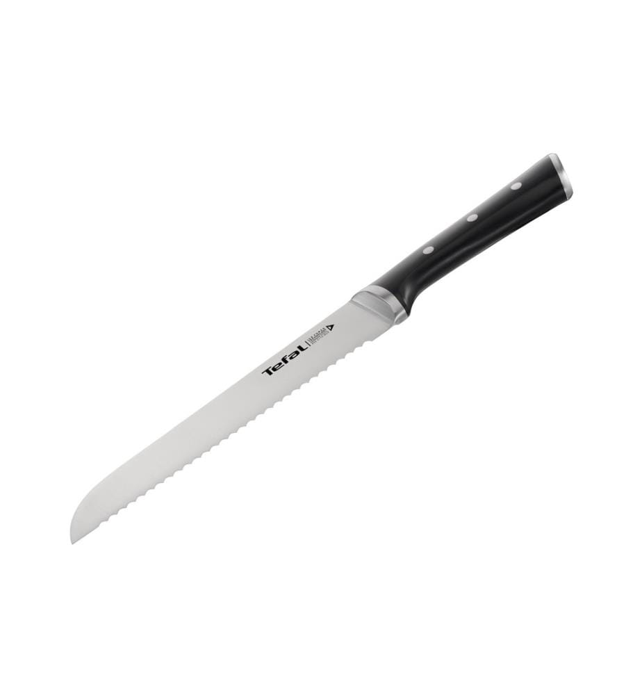 TEFAL - Couteau à pain Ingenio Ice Force Argenté