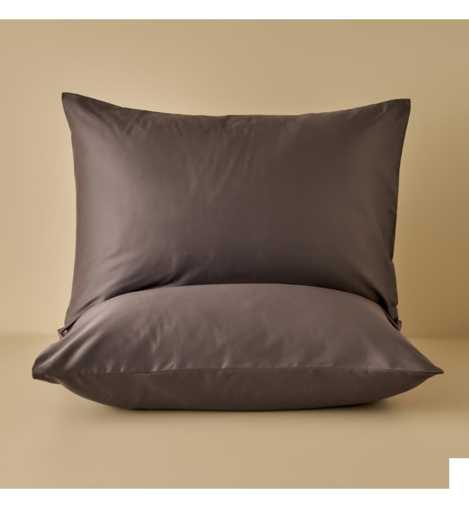 Taie d'oreiller Supreme 2 pièces 50x70 cm - Brown