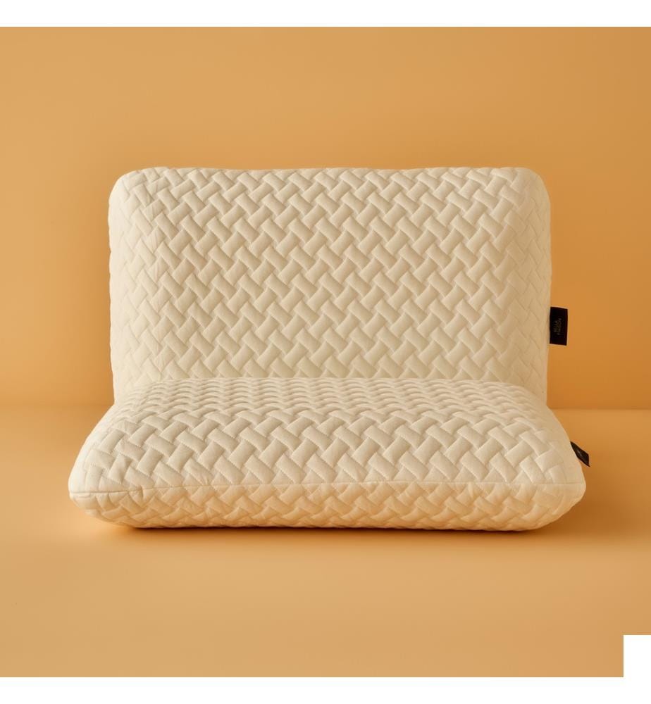 Set de 2 oreillers orthopédiques Family 60x40x13 cm - Blanc