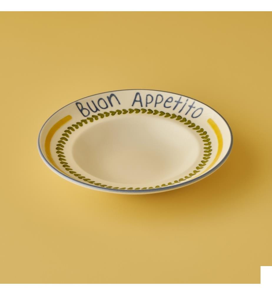 Assiette à pâtes Lemoncello 27 cm - Multicolore